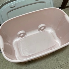 おもちゃ収納　コロつき収納箱の画像