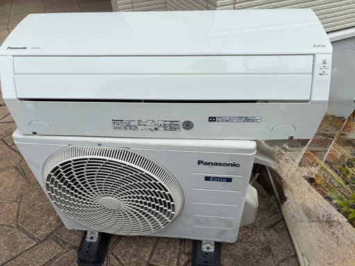 パナソニック　エアコン　6畳向け　CS-F221D-W 2021年製