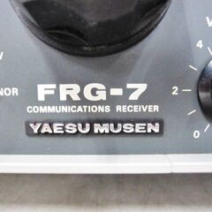 八重洲無線　受信機　アマチュア無線　FRG-7　動作良好　コミュニケーションレシーバー　通信型受信機　ヤエスの画像