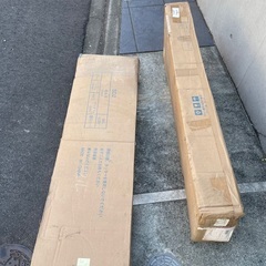 【未使用　新品】セミダブルベッド（マットレスなし）の画像
