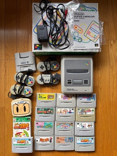 スーパーファミコン 本体 マルチタップ ソフト セット