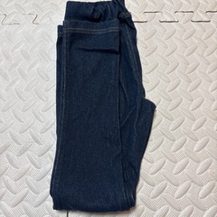 130cmズボン細身ストレッチパンツの画像