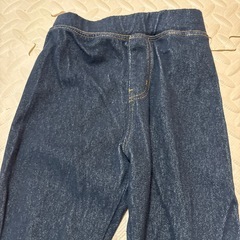 130cmズボン細身ストレッチパンツの画像