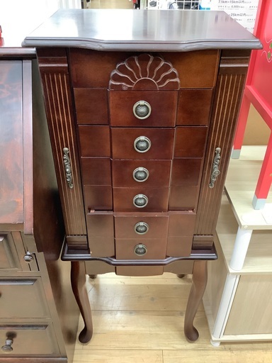 【トレファク松原店】ジュエリーキャビネットのご紹介です