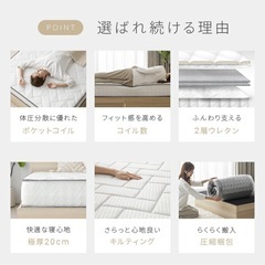マットレス　シングル　の画像