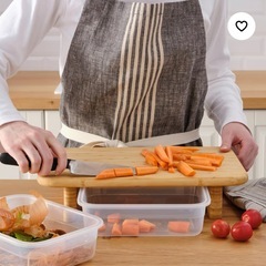【IKEA】STOLTHET まな板　チーズ台　フルーツ台　ディスプレイ棚の画像