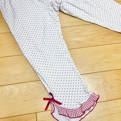110cm  長袖パジャマ　の画像