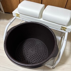 フットネイル台、フットバス付の画像