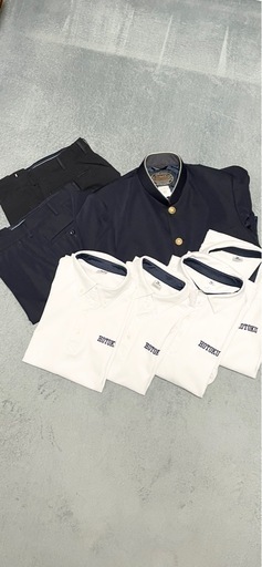 報徳学園高校の学生服　一式