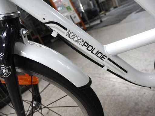 18インチ 自転車 ジュニアサイクル ヒーローモーターズ 白バイ ポリス 子供用 ☆ 札幌市 北区 屯田