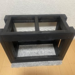 水槽(60x30x40センチ)と自作スタンドの画像