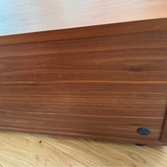 木製ＡＶラック　幅１５０ｃｍ　無印良品　の画像