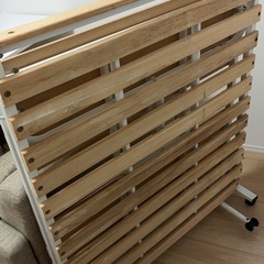 [直接引き取りできる方]折りたたみベッドの画像