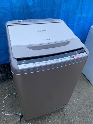 お薦め品‼️簡易分解洗浄済み‼️日立洗濯機10kg2017年②