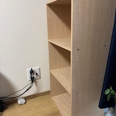 カラーボックス　木目肌色の画像