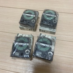 未開封 テプラ4個セット proテープカートリッジの画像