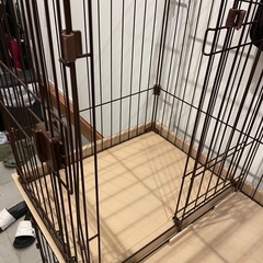 トイレ仕切りペットゲージの画像