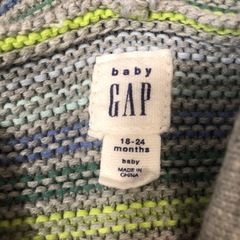 GAP パーカー 90 くま耳 babyGAPの画像