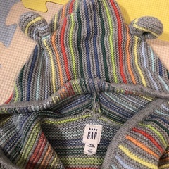 GAP パーカー 90 くま耳 babyGAPの画像