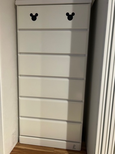 ミッキー　チェスト　タンス　引き出し