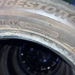 2019年製造 エコピア 155/65R14 夏タイヤ 4本の画像