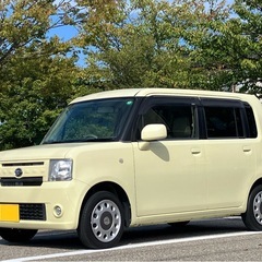 ★黄色のムーブコンテ4WD ★車検たっぷり ★ナビTVバッ…
