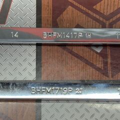 【中古】マックツールズ MACTOOLS BHFM1719P/BHFM1417P めがねレンチ 2点セット【ハンズクラフト佐賀】の画像