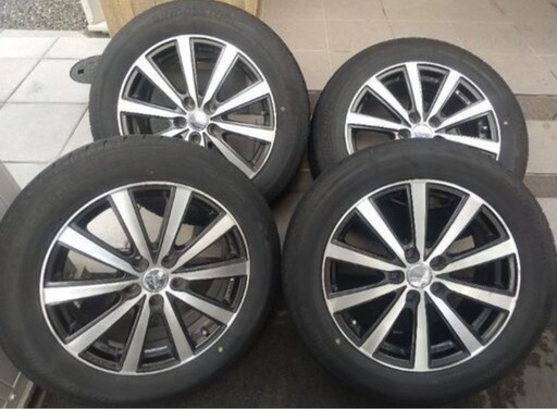 BRIDGESTONE ネクストリー NEXTRY 215/60R17 夏タイヤホイールセット