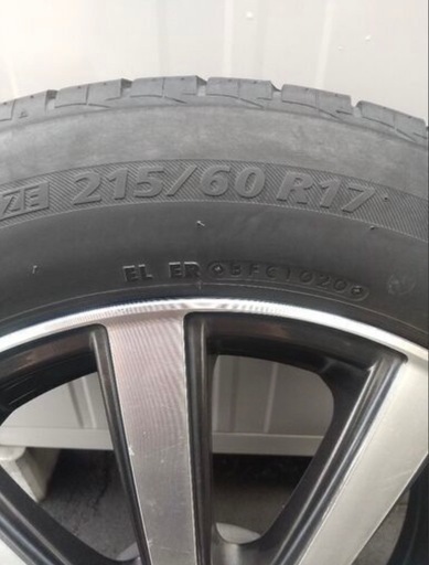 BRIDGESTONE ネクストリー NEXTRY 215/60R17 夏タイヤホイールセット  
