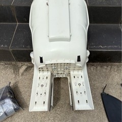 bikke用リアチャイルドシート　レインカバー付き　ブリヂストン　の画像