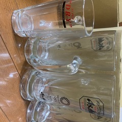 Asahiビールジョッキ<大>3個セットの画像
