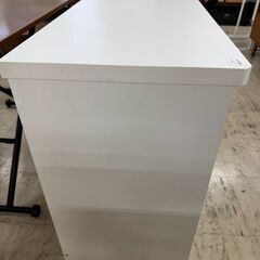 J3032　【リユースのサカイ柏店】　PCデスク　ワークデスク　勉強机　ホワイト　SAP-7012の画像