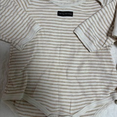 お話中【３着セット】長袖ロンパース（くまちゃん柄等）の画像
