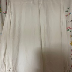 GU長袖ビックボウタイブラウスの画像