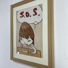 奈良美智 版画 sos ED50の画像