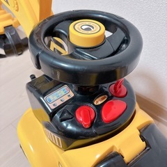 足けり乗用玩具 キングショベル 重機 はたらくくるまの画像