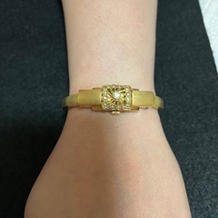 （Chandler）のアンティーク手巻き式バングル型腕時計の画像