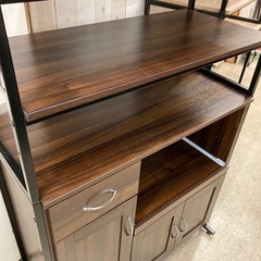 未使用　キッチンラックの画像