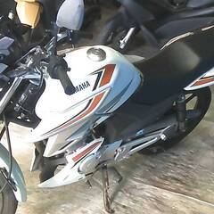 YAMAHA YX125 白/オレ エンジン始動動画 自賠責保険で乗れます 半額配送キャンペーン 限定 現状渡し諸経費￥0- 横浜 P-Yardの画像