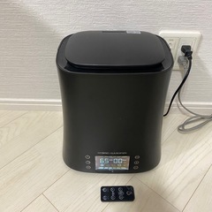 加熱除菌ハイブリッド式加湿器　リモコン付きの画像
