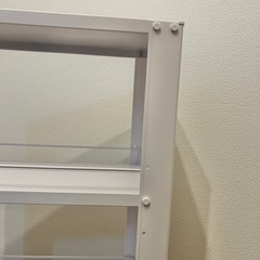 ホワイト キッチンストッカーの画像