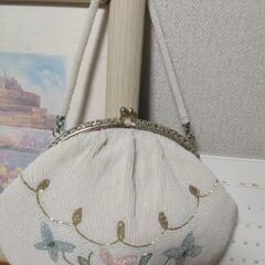和装ビーズバッグ(着物手持ち用)の画像