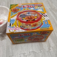 アンパンマン商品ドラムなど新品の画像