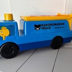 くもん　くろくまくんのかたちあわせトラックの画像
