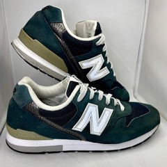 ニューバランス 996 グリーン 23.5cm レディース 美品の画像