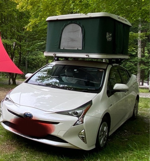 【難あり】ルーフテント（イージーキャンパー製）大人2人用