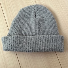 Heather グレーニット帽の画像