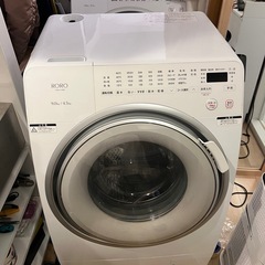 未使用に近い　2025年製　山田電気　ドラム式洗濯乾燥機　ロロ　の画像