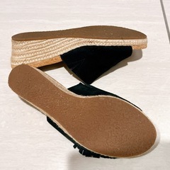 UGG フリンジ サンダル  スウェード ジュードサンダルの画像