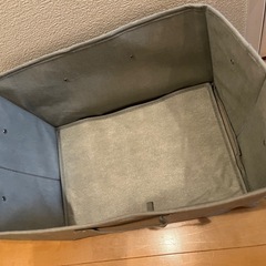 不織布ボックス クーリ　グレーの画像